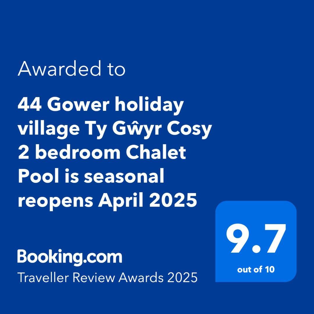 44 Gower Holiday Village Ty Gwyr Cosy 2 Bedroom Chalet سوانسي المظهر الخارجي الصورة